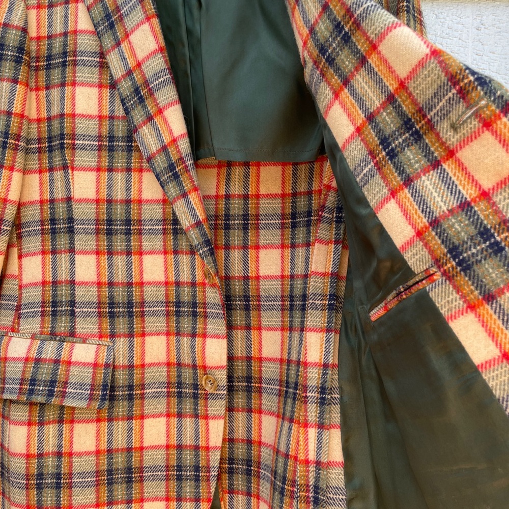 Arthur Norgaard of Birch Creek Sport Coat, Men’s Size 42 Inch Chest, Plaid - Picture 6 of 8